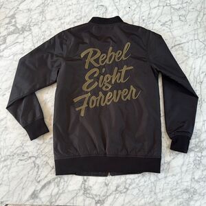 REBEL 8 FOREVER BOMBER JACKET BLACK Men’s XS